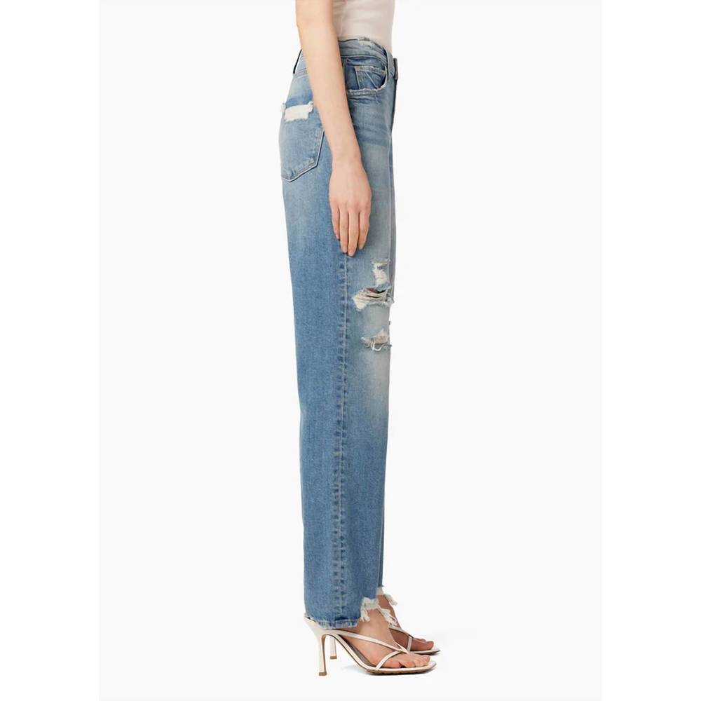 NEW JOE'S JEANS the 90s niki mid rise boyfriend jean in chances destruct - Picture 2 of 5
